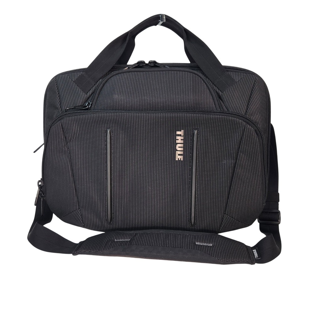 Thule Crossover 2 Laptop Bag 15.6 Black Briefcase RFID SafeZone Shoulder Bag